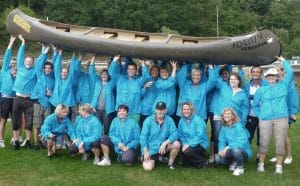 Teambuilding Geocaching mit Kanu